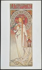 La Trappistine by Alfons Maria Mucha circa 1898 1987 reproduction picture