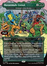 Foil Mutanimals United - Triumph of the Hordes - 2366 - NM - Secret Lair Drop... picture