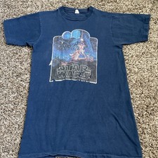 GRAIL VINTAGE original 1977 Star Wars A New Hope tshirt picture