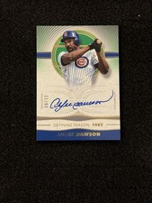 2021 Topps Definitive Auto #DSAC-AD Andre Dawson Auto /10 Cubs picture