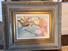 Beautiful Oil Painting Post Impressionism Or Mid Century American Colorist picture