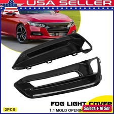 1-10Set Fog Light Grille Covers Fit Honda Accord 2018-2020 71107TVAA10 HO1039140 picture