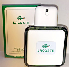 LACOSTE ORIGINAL EDT Spray For Men 3.3 FL.OZ / 100 ML Rare Original Formula NEW picture