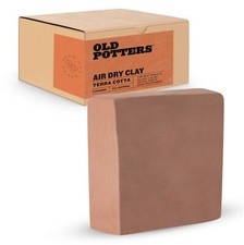 Old Potters Air Dry Clay. White, Grey, Terra Cotta. picture