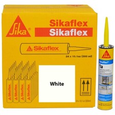 Sikaflex 1A Polyurethane Sealant, 10.1 fl oz, 24 Pack (Full Case), WHITE picture