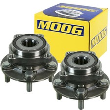 MOOG Pair Front Wheel Hub Bearing For Subaru Forester Outback 5 Lugs W/ABS picture