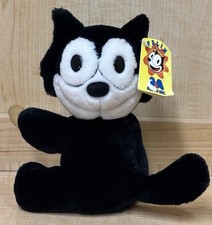 Vintage 1997 Felix The Cat Window Hanger Plush A&A Determined Tag 15039 NWT picture