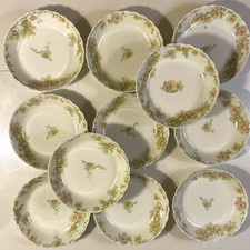 Set of 11 Antique Haviland Limoges France 
