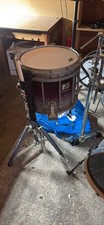 yamaha sfz high tension marching snare drum 14” purple and grey wrap, new heads. picture