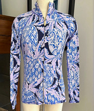 Lilly Pulitzer Luxletic Serena Zipup size Large picture