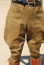 Mens Luxury Horse Riding Breeches Khaki Stylish Vintage Jodhpurs Pants picture
