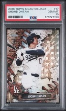 2026 Topps Chrome X Cactus Jack #17 Shohei Ohtani Dodgers PSA 10 picture