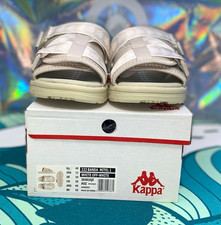 Kappa Banda 222 Banda Mitel 1 Logo Slide Sandals Beige/Off-White US 11 EU 45 picture