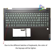 For Lenovo Yoga 7 16IRL8 Upper Case Palmrest Keyboard No-Touchpad 5CB1L31865 picture