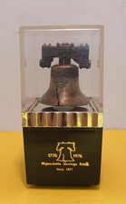 Vintage 1976 Bicentennial Liberty Bell Coin Bank Wyandotte Savings Bank  picture