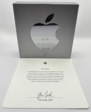 Rare Apple 20 Year Service Milestone Award | Space Gray Logo picture