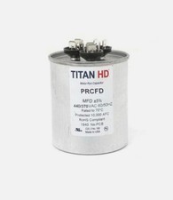 PRCFD555A Titan HD Capacitor 55 + 5 MFD 440/370 VAC Made in USA picture