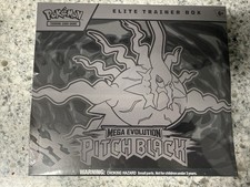Pokemon Mega Evolution Pitch Black Elite Trainer Box Factory Sealed picture