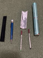 Retro 1951 Tornado Ballpoint Pen - Blue Pen With Extras NewOld Stock p picture