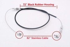 OUT OF STOCK                 6ft long 72in Universal Throttle Cable picture