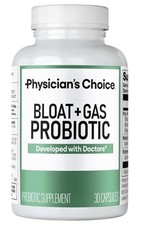 Physician's CHOICE Bloat & Gas Probiotic 5-in-1 Proactive Support + Daily Relief picture
