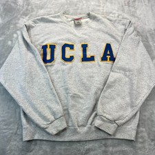 UCLA University Sweatshirt Adult Size Large Gray Champion picture