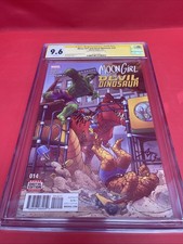 Moon Girl & Devil Dinosaur #14 CGC 9.6 SS Signed Amy Reeder Marvel 2017 picture
