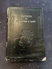 1927 Vintage Italian Catholic Prayer Book Raccolta di Preghiere Maria Viggiano picture
