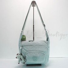 NWT Kipling KI1998 Erica S Small Tote Crossbody Bag Purse Polyamide Serene Green picture
