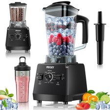 PRASKY BK688 68oz Capacity 1000W 6 Speeds Countertop Blender, Black picture