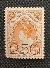 Netherlands 1920 SC#104 MNH Cert picture