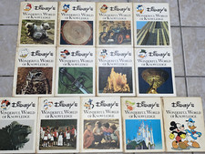 Vtg 1973 Lot 13 Disney's Wonderful World of Knowledge Encyclopedia Mixed Books picture
