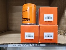 Genuine Generac OEM oil filter 070185ES 070185E 070185 QTY 3 picture