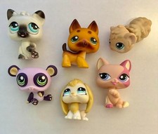 Littlest Pet Shop Lot of 6 Pets- PP1, 151, 357, 717, 1305, 1402 picture