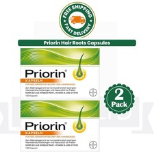 BAYER Priorin Intense Anti Hair Loss Treatment Herbal Capsules 120ct - PACK OF 2 picture