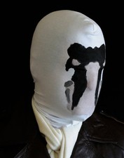 Rorschach mask  MOVING inkblots changes with your breath SEE VIDEO picture