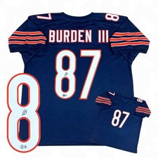 Luther Burden Autographed Jersey - Navy - Beckett Authenticated picture