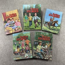 Vintage Uncle Arthur's Bedtime Stories 5 Volume Set 1-5 Hardcover Books 1976  picture