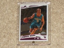 Great Shape Chris Paul 2005 Topps Chrome Rookie Card RC #168 CP3 2005-06 RC picture