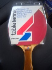 Vintage Sportcraft Table Tennis / Ping Pong Paddle NEW, SEALED Made In The USA. picture