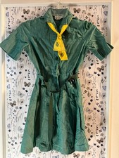 VINTAGE GIRL SCOUTS 1950s 1960s GIRL GIRLS YOUTH SCOUT UNIFORM picture