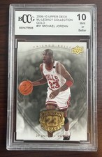 2009-10 Upper Deck Legacy Gold #31 Michael Jordan Chicago Bulls HOF BCCG 10 picture