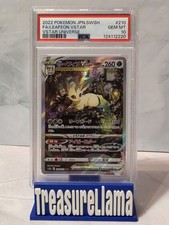 2022 POKEMON JPN SWSH VSTAR UNIVERSE FULL ART/LEAFEON VSTAR PSA 10 #210 picture