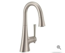 Moen Kurv 1.5 GPM Single Hole Pull Down Bar Faucet 6126SRS picture