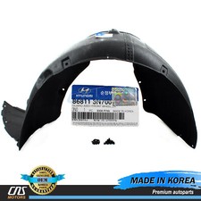 Genuine Fender Liner Left Side For 2014 2015 2016 Hyundai Equus 868113N700 picture
