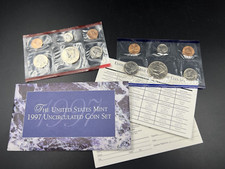 1997 P & D Mint Set BU Unc Coins United States US Mint OGP picture