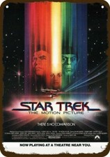 1979 STAR TREK THE MOTION PICTURE Vintage-Look **DECORATIVE REPLICA METAL SIGN** picture