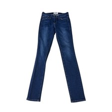FRAME Le Skinny de Jeanne Dark Wash Denim Jeans Women's Size 26X29 picture