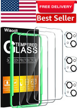 3 Protector De Pantalla Cristal Vidrio Templado Para Iphone 14, Iphone 13 6.1