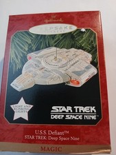 Hallmark Keepsake Ornament Deep Space Nine - USS Defiant picture